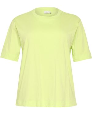 Kaffe T-Shirt 'Mina' - Gelb