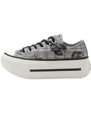 Converse Sneaker Ctas Lift Double Stack - Grau
