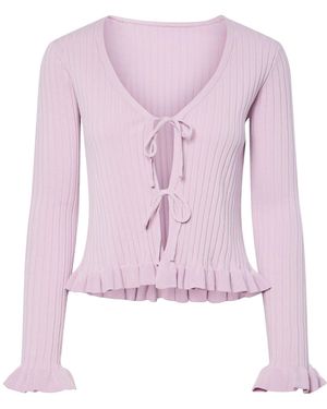 Pieces Strickjacke Pcragnhild - Pink