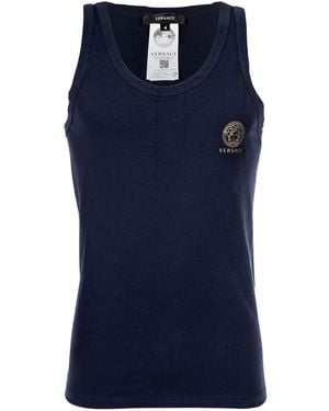 Versace Unterhemd - Blau