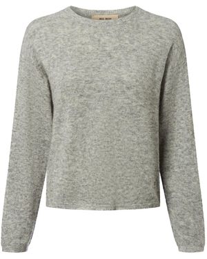 Mos Mosh Strickpullover Mmmape - Grau