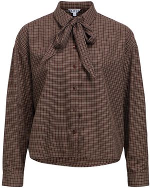 Object Bluse Objperry - Braun