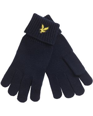 Lyle & Scott Fingerhandschuhe - Blau