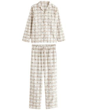 Next Pyjama - Weiß