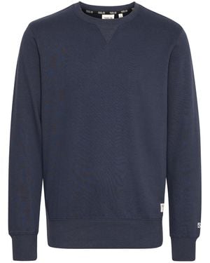 Solid Sweatshirt Sdchad - Blau
