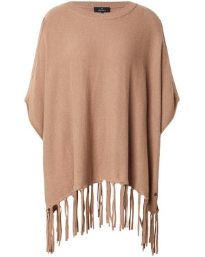 Monari Poncho - Weiß