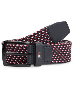 Tommy Hilfiger Gürtel Denton - Blau