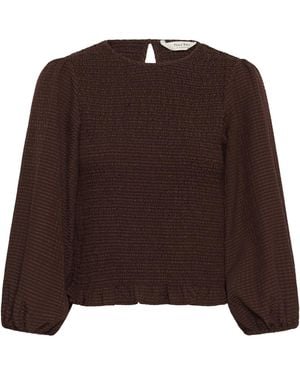 Part Two Bluse Chikas - Braun