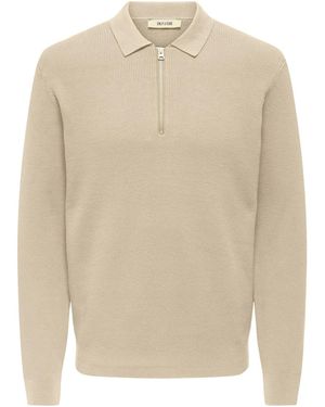 Only & Sons Pullover Onsphil - Natur