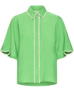 Ichi Bluse Ihleni - Grün
