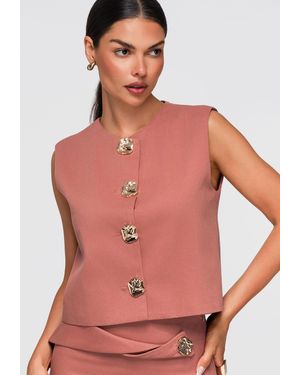 Ombre Weste - Pink