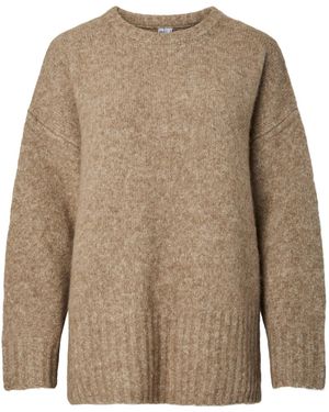 Pieces Pullover Pctina - Natur