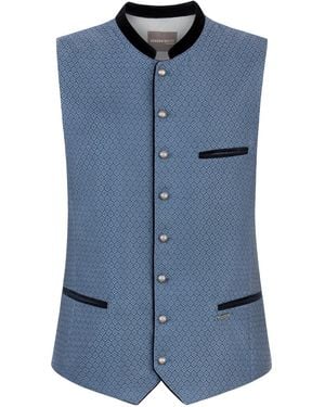 Stockerpoint Trachtenweste Amato - Blau