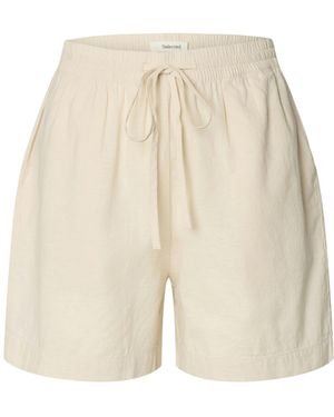 SELECTED Shorts Slflinnie - Weiß