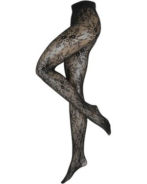 Swedish Stockings Strumpfhose Rosa - Schwarz