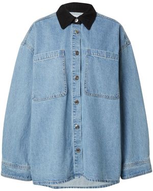 EDITED Bluse Amber - Blau