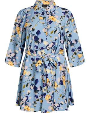 Zizzi Bluse Vkam - Blau