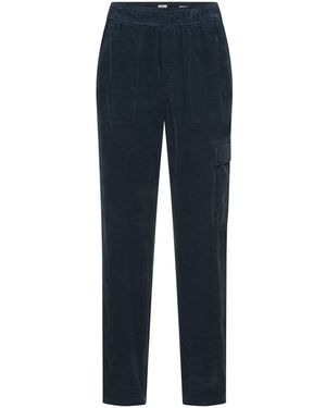 Camel Active Cargo-Hose Aus Reiner Baumwolle - Blau