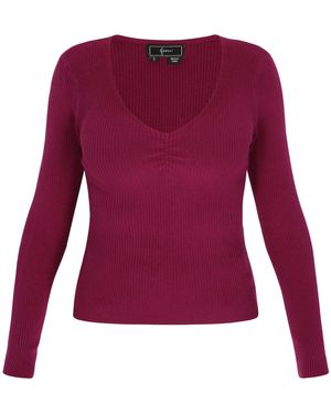faina Pullover Comfortable - Rot