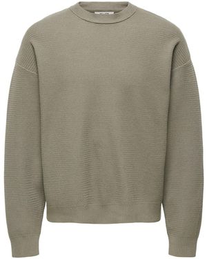 Only & Sons Pullover Onsview - Grau