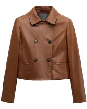 Mango Jacke Stela - Braun