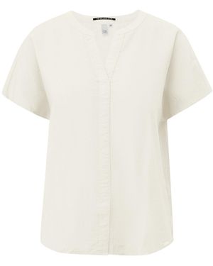 QS Bluse - Weiß
