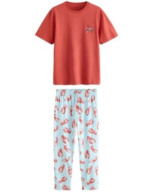 Next Pyjama - Rot