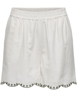 Jdy Shorts 'Palma' - Weiß