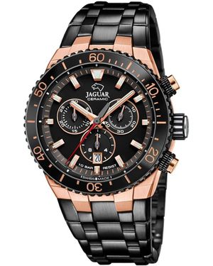 Jaguar Analoguhr Chronograph Ceramic - Schwarz