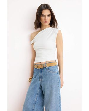 Trendyol Blusentop - Blau