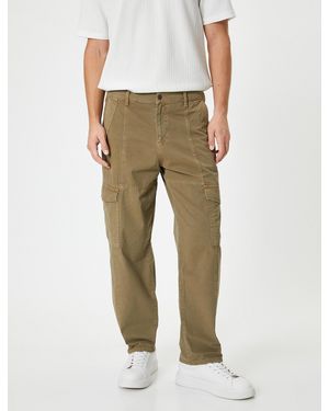 Koton Hose - Natur