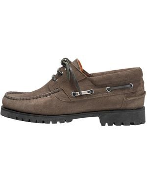 Floris Van Bommel Mokassin Boat Shoe 02 - Braun