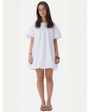 TeeShoppen Dress Hezel - Weiß