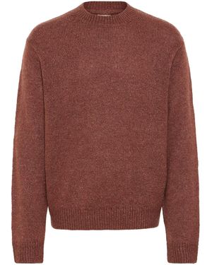 Solid Pullover Sdhamdani - Braun