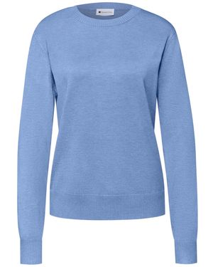 Street One Pullover - Blau
