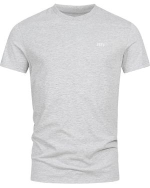 JEFF T-Shirt Jfcayson - Grau