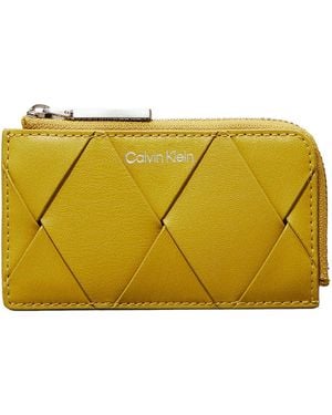 Calvin Klein Portemonnaie - Gelb