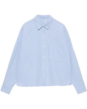 Pull&Bear Bluse Pacific - Blau