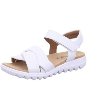 Gabor Sandale Sandalette Damen 64.812 21 Echtleder - Weiß