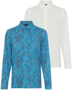 Laura Scott Bluse - Blau