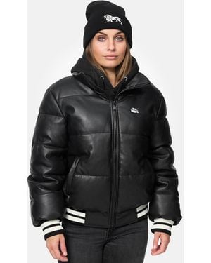 Lonsdale London Winterjacke Hybreasal - Schwarz