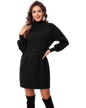 efashion Kleid - Schwarz