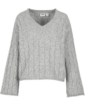 Noisy May Pullover Nmeloise - Grau