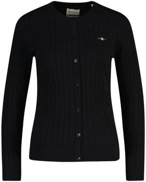 GANT Strickjacke - Schwarz