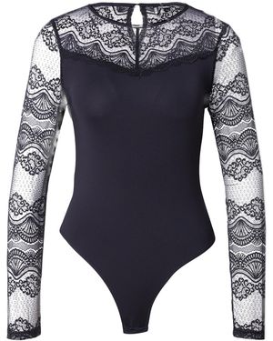 Pieces Shirtbody Sinna - Blau