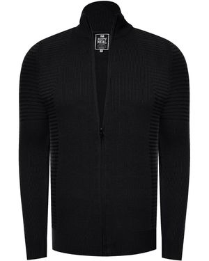 Rusty Neal Strickjacke - Schwarz
