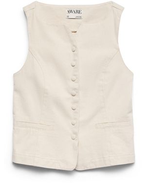 Vero Moda Weste Awsaga - Natur