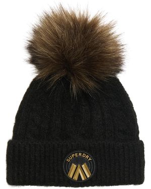 Superdry Mütze - Schwarz