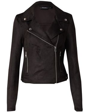 Vero Moda Lederjacke JOSE (1-St) - Schwarz
