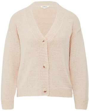 S.oliver Strickjacke - Weiß